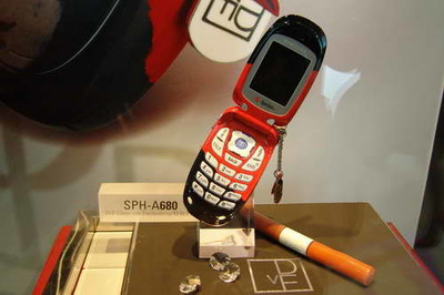 2005年中國國際通信設備技術展 8號館三星產品秀引領科技潮流